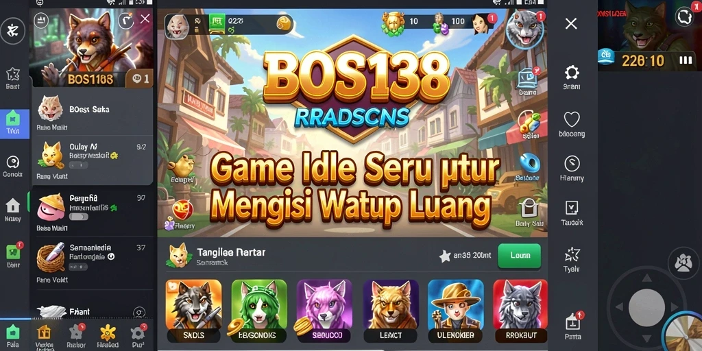 Tampilan menarik dari gameplay Idle BOS138 yang mengasyikkan.