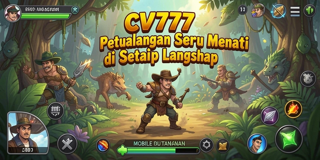 Screenshot gameplay CV777 menampilkan petualangan mendebarkan di dunia yang menawan.
