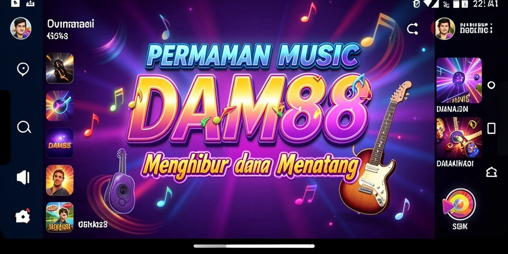 Tampilan gameplay menarik dari DAM88 yang penuh warna dan interaktif.