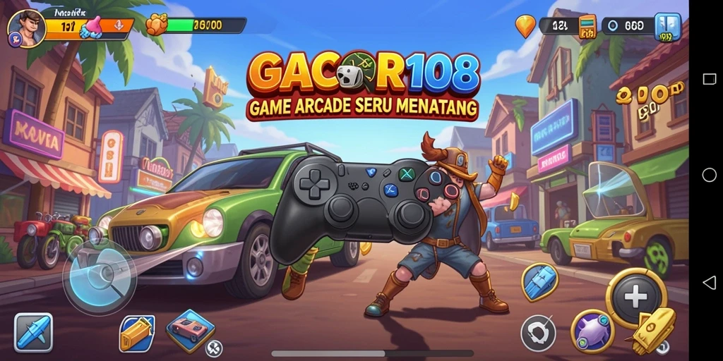 Screenshot gameplay GACOR108 yang mendebarkan dan penuh tantangan.