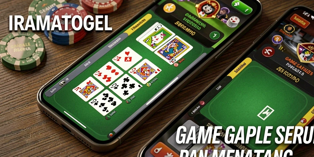 Tampilan gameplay Gaple yang seru dan interaktif.