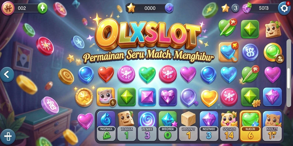Tampilan menarik dari gameplay OLXSLOT yang seru dan penuh warna.