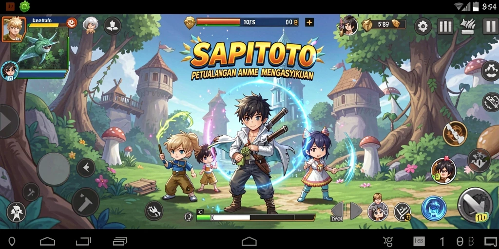 Screenshot gameplay SAPITOTO yang menarik dan penuh aksi.
