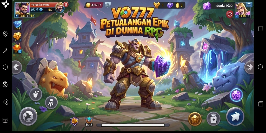 Tangkapan layar menampilkan pertempuran epik dalam VO777 dengan grafik menawan.
