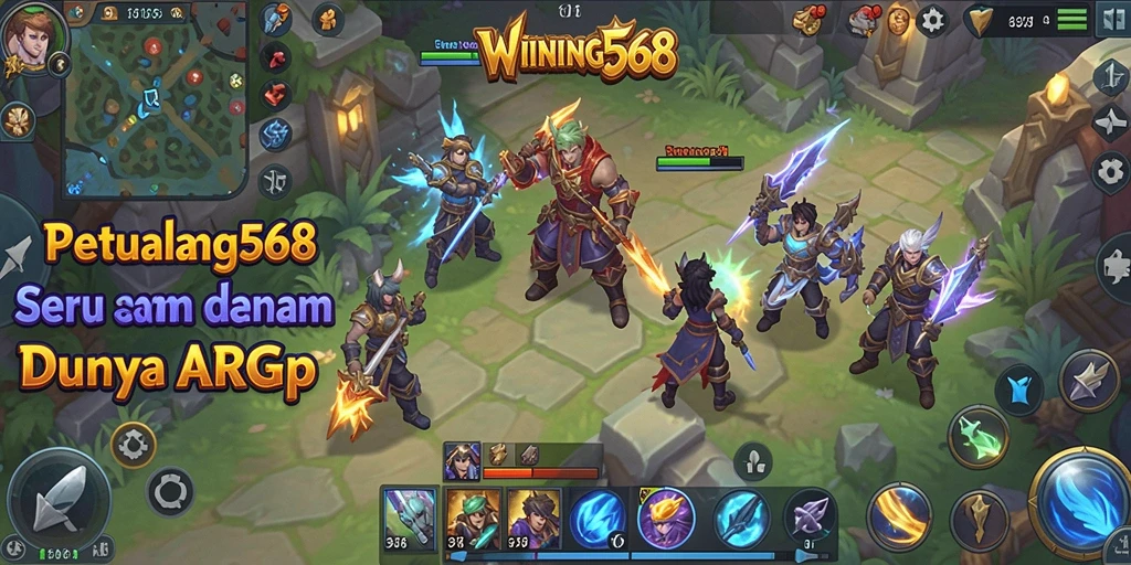 Gameplay seru dan mendebarkan dalam WINNING568 ARPG.